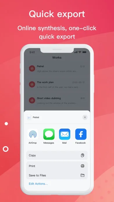 Screenshot di Text to speech assistant - AI