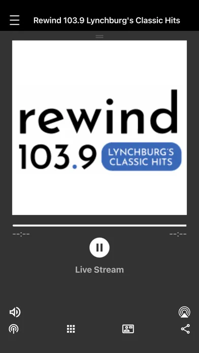 Ảnh chụp màn hình của VTRN Sports 93.3 FM Lynchburg