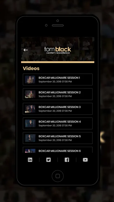 ภาพหน้าจอของ Tom Black Sales Training