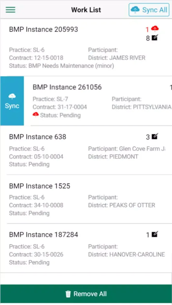 Ảnh chụp màn hình của DCR BMP Verification Manager