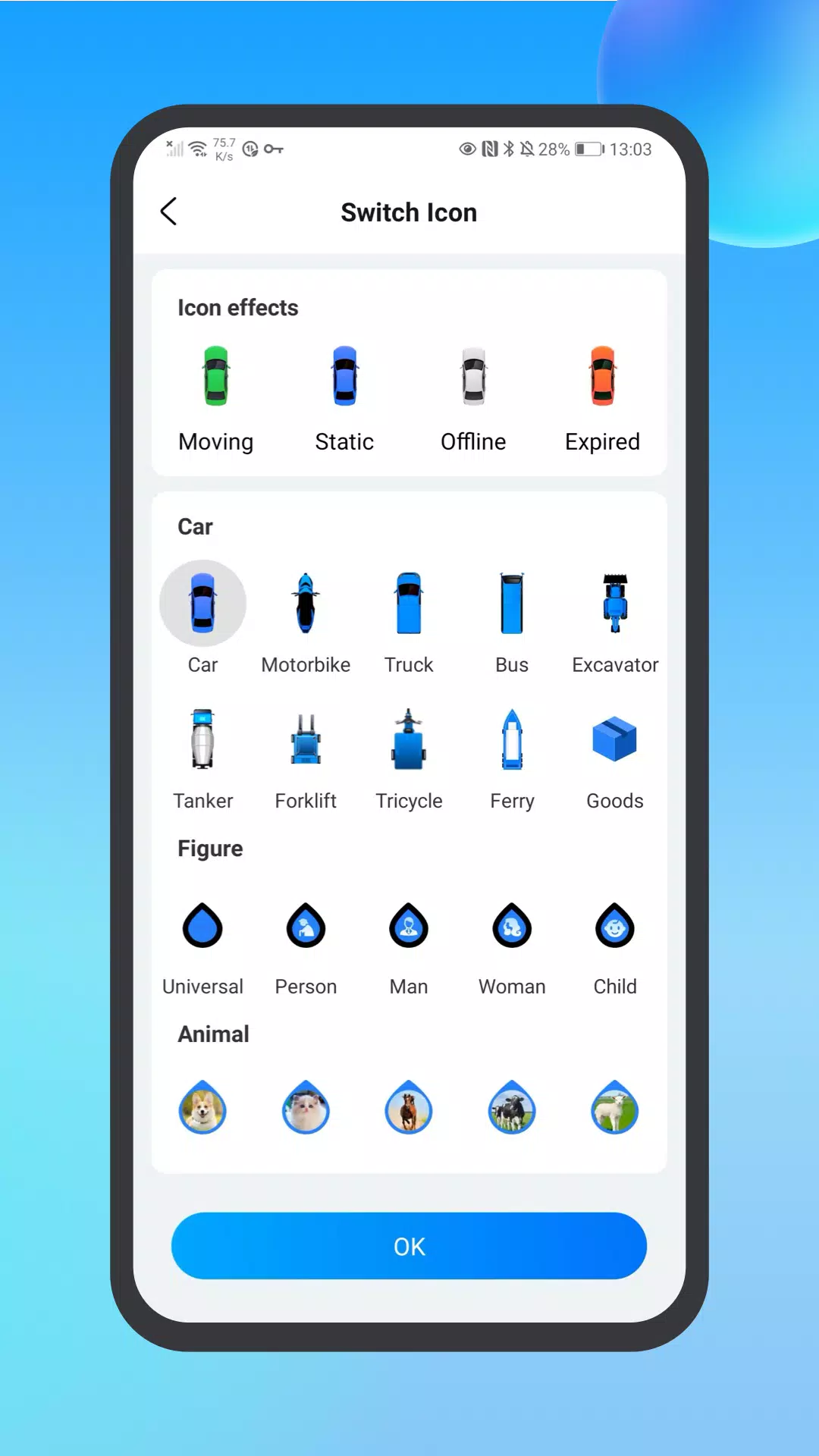 Trackpro GPS Screenshots