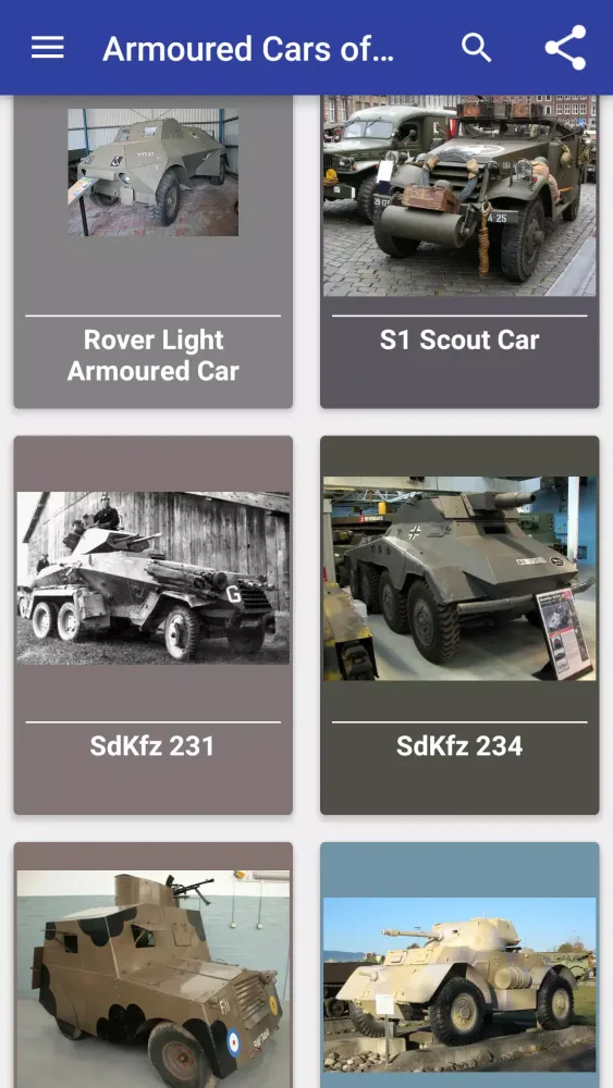 Armoured cars of WW2 Screenshots