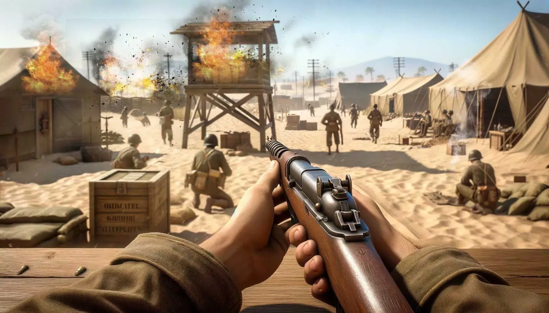 WW2 Army Commander Battle Game Screenshots