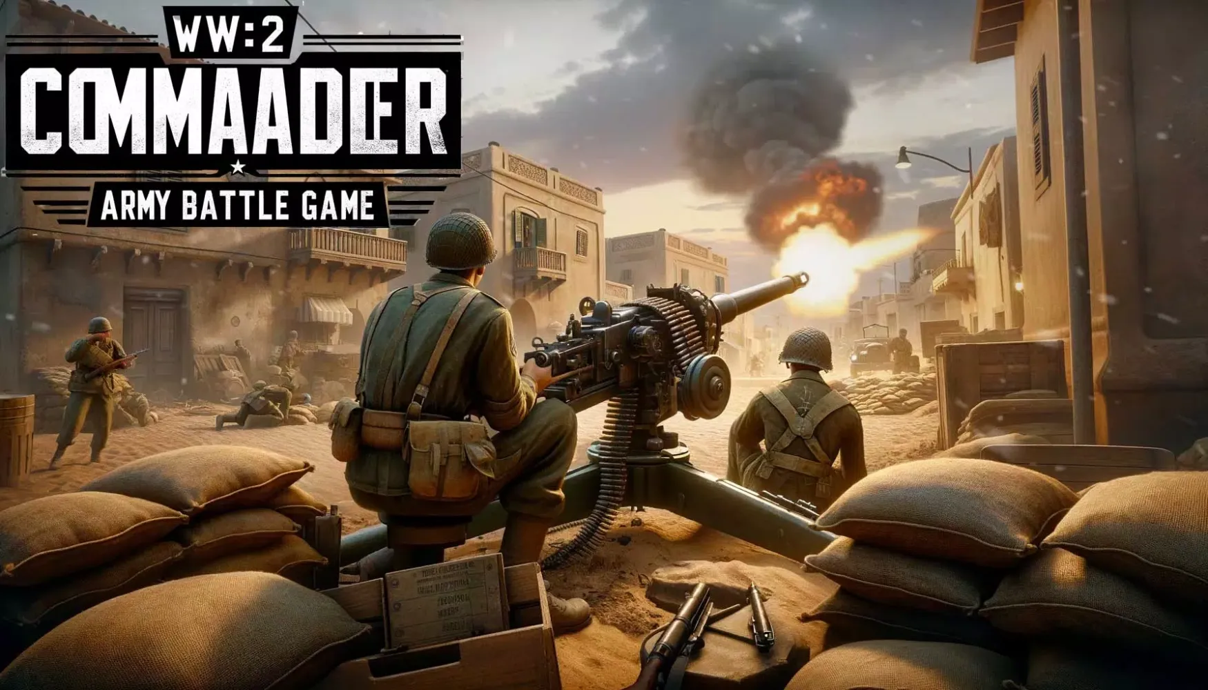WW2 Army Commander Battle Game Screenshots