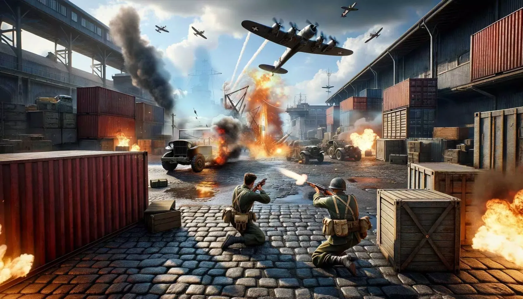 WW2 Army Commander Battle Game Screenshots