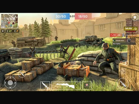 World War 2: Gun Shooter Game iPad  Ekran Görüntüleri