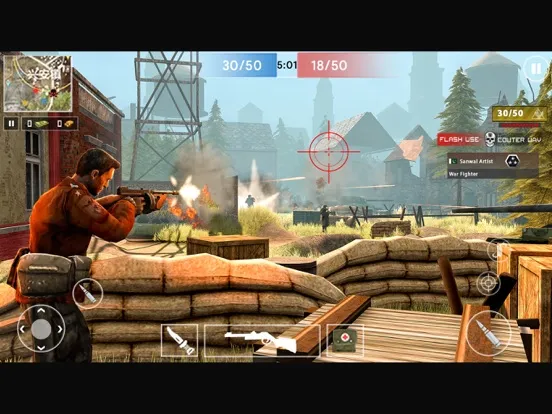 World War 2: Gun Shooter Game iPad  Ekran Görüntüleri