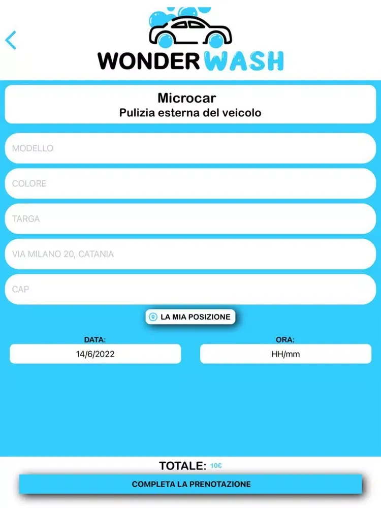 ภาพหน้าจอของ Wonder Wash Delivery iPad 