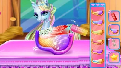 Rainbow Pony Care-Girl Game سکرین شاٹس