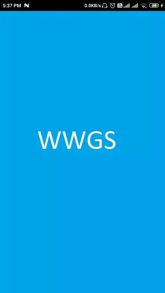 WWGS Admin 스크린샷