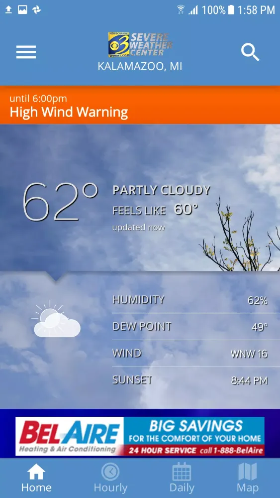 WWMT Weather应用截图