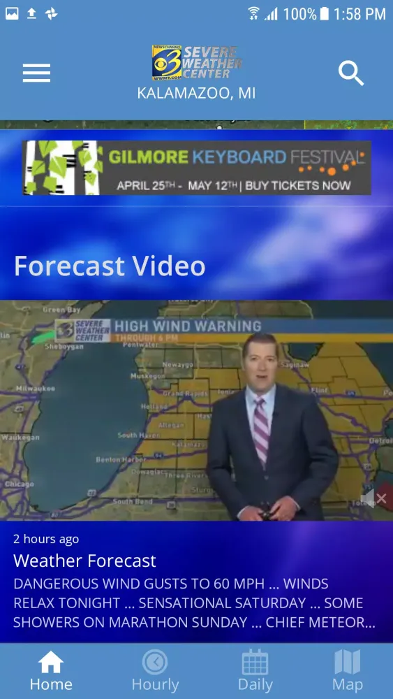 WWMT Weather应用截图