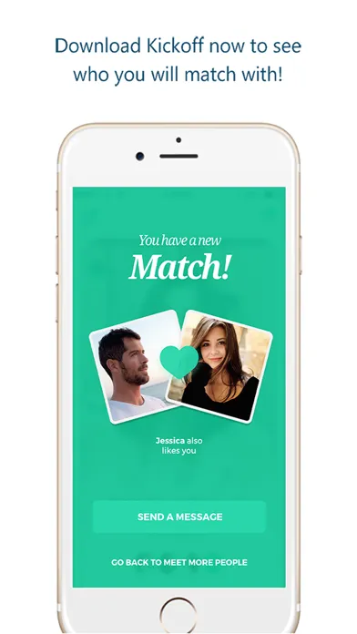 Kickoff – Meet people your friends know應用截圖