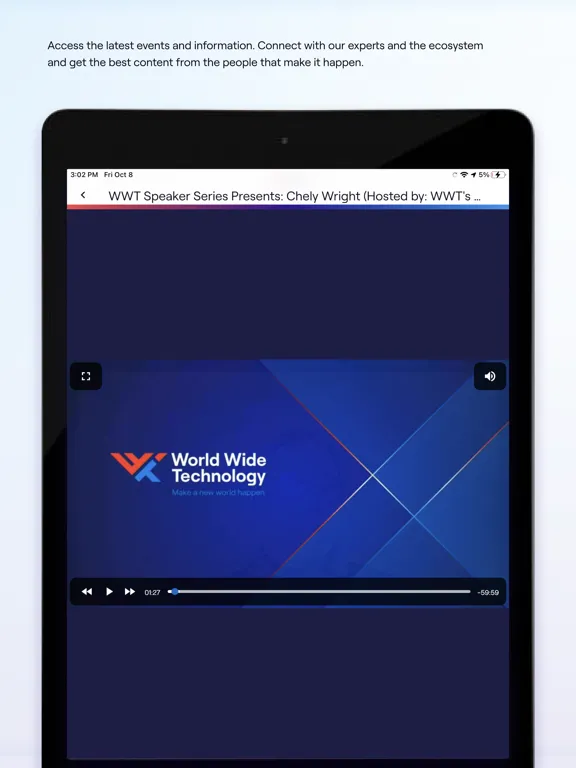 World Wide Technology iPad  Ekran Görüntüleri