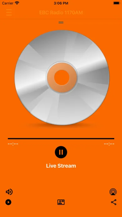 Zrzuty ekranu ebc radio