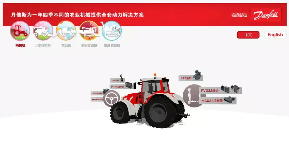 丹佛斯动力系统解决方案：四季农机应用截图