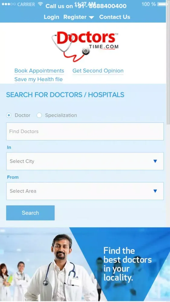 Ảnh chụp màn hình của Doctorstime