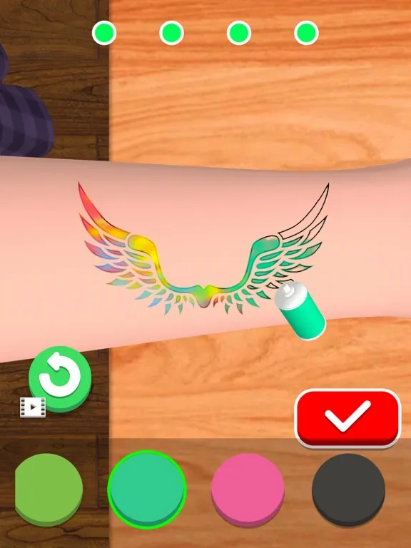 Captures d'écran de Tattoo Artist Simulator 3D iPad 