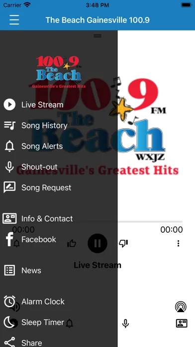 Zrzuty ekranu The Beach Gainesville 100.9
