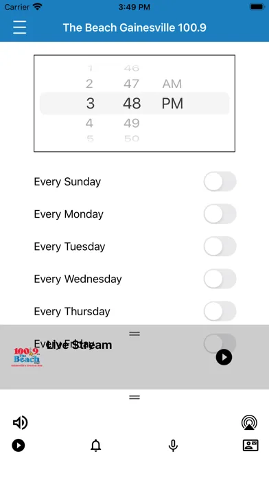 Zrzuty ekranu The Beach Gainesville 100.9