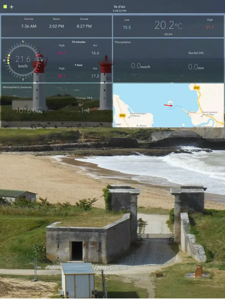 WxSwitch Ile d'Aix iPad 应用截图