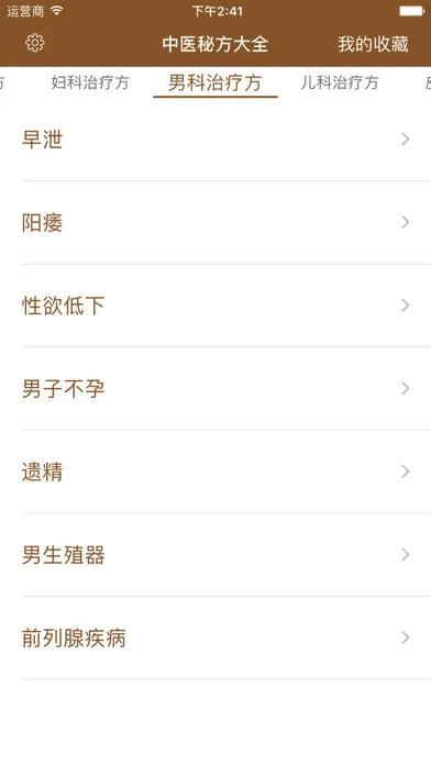 中医秘方-疑难杂症偏方养生保健百科 Screenshots
