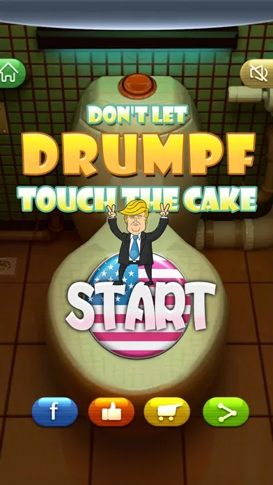 Don't let Drumpf touch the cake 스크린샷