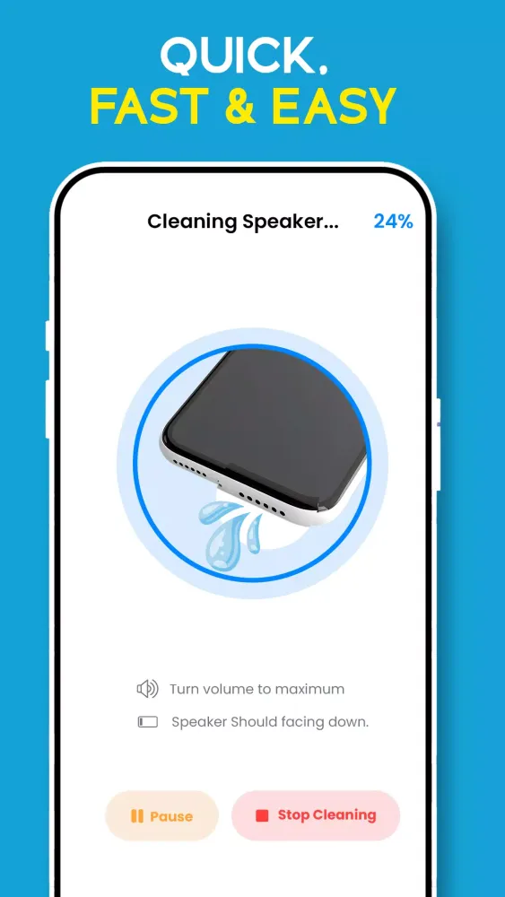 Speaker Cleaner应用截图