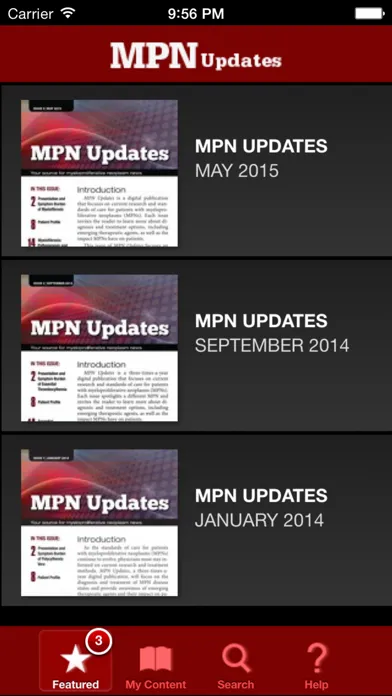 Tangkapan skrin MPN Updates – Your source for myeloproliferative neoplasm news