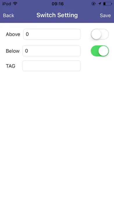 WTN6 Settings Screenshots