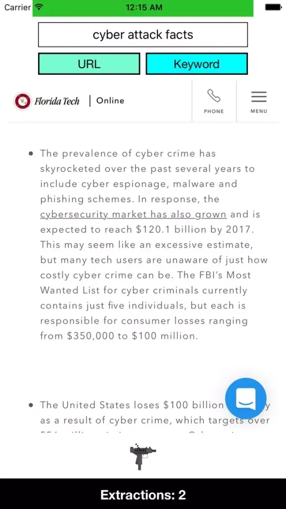 Capturas de pantalla de Ammo Search Engine - read less