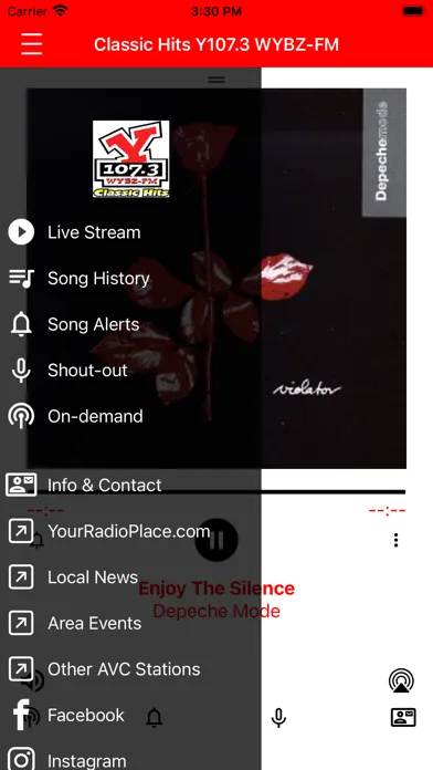 Classic Hits Y107.3 WYBZ سکرین شاٹس