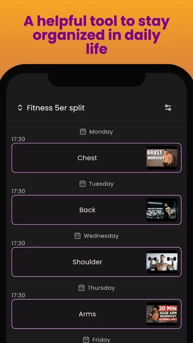 Veely: Weekly video planner! Ekran Görüntüleri