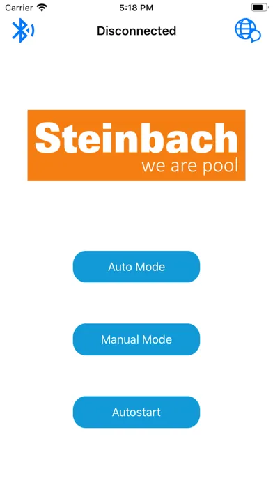 Capturas de tela do Steinbach APPcontrol