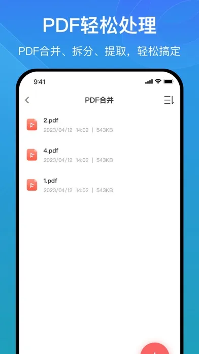 Capturas de pantalla de PDF Converter—PDFs to word