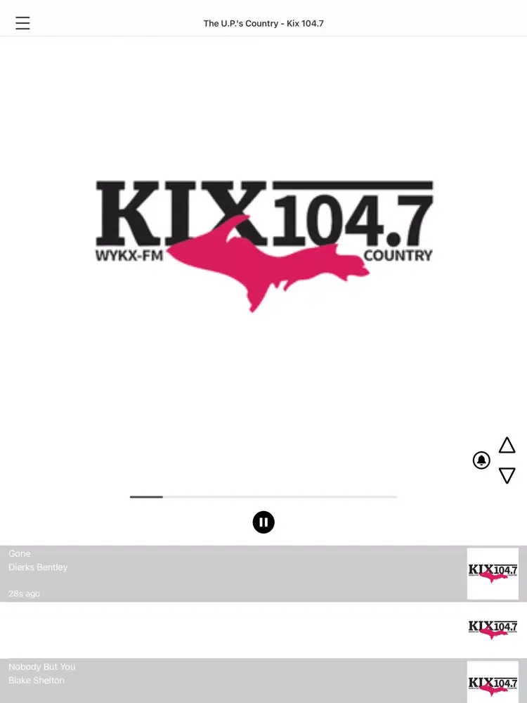 Captures d'écran de The U.P.'s Country - Kix 104.7 iPad 