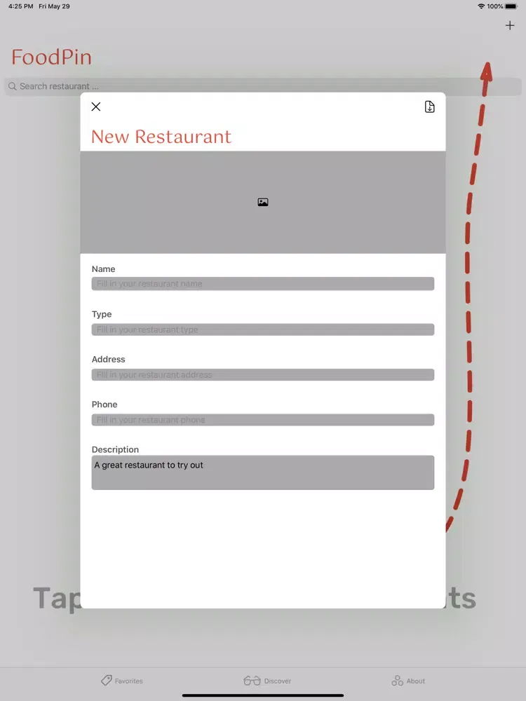FoodPin - Food Guide iPad  Ekran Görüntüleri