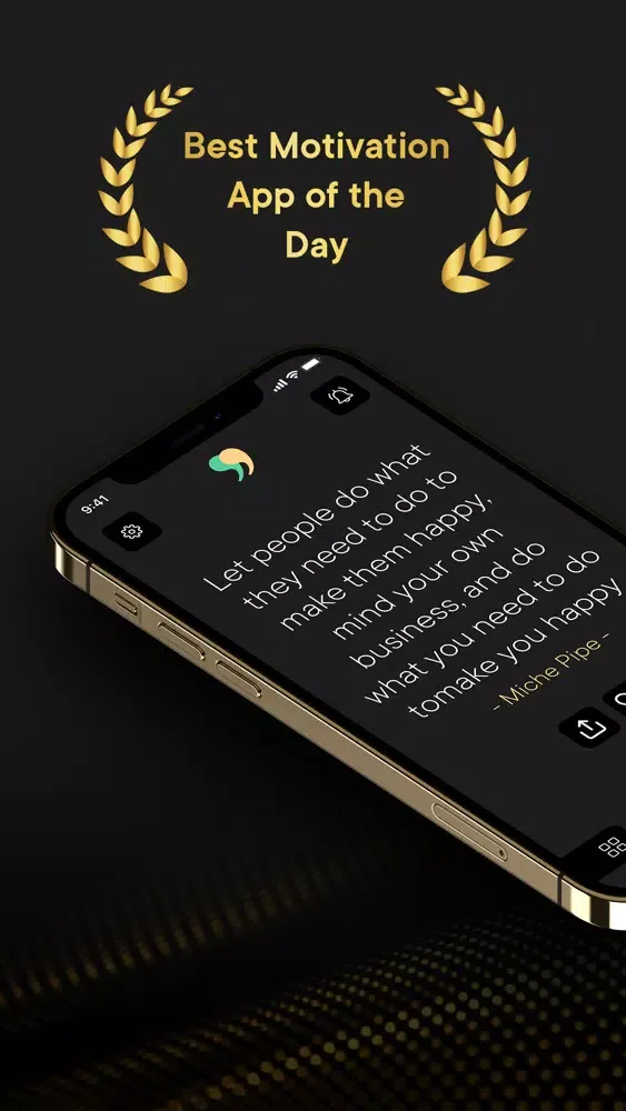 Tangkapan skrin Motivation Plus: Daily Quotes