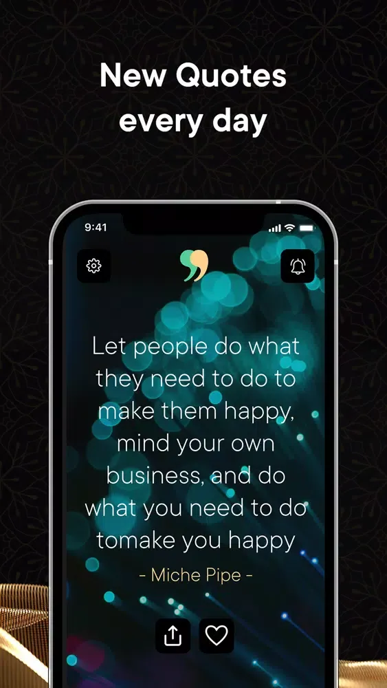 Tangkapan skrin Motivation Plus: Daily Quotes