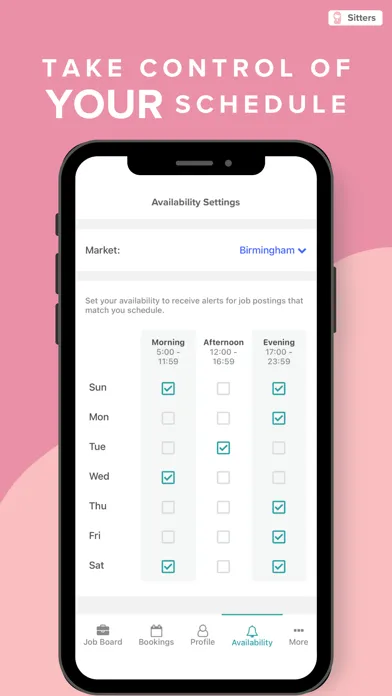 Wyndy: Babysitting, simplified Screenshots