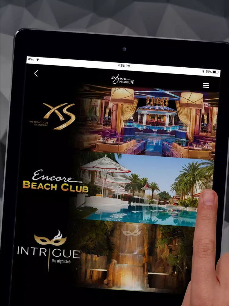 Capturas de pantalla de Wynn Social iPad 