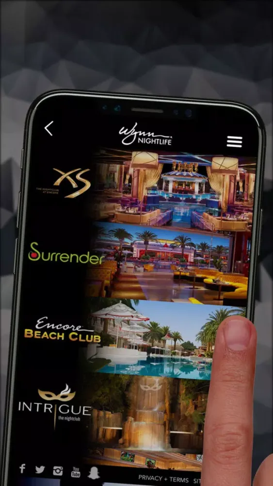 Capturas de pantalla de Wynn Social