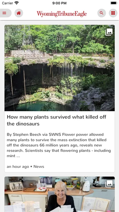 Wyoming Tribune Eagle News Screenshots