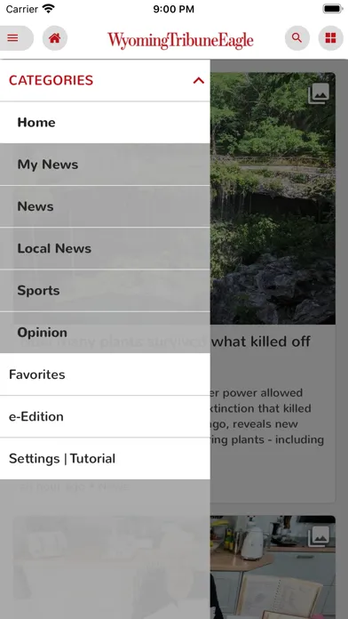 Wyoming Tribune Eagle News Screenshots