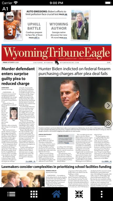 Wyoming Tribune Eagle News Screenshots