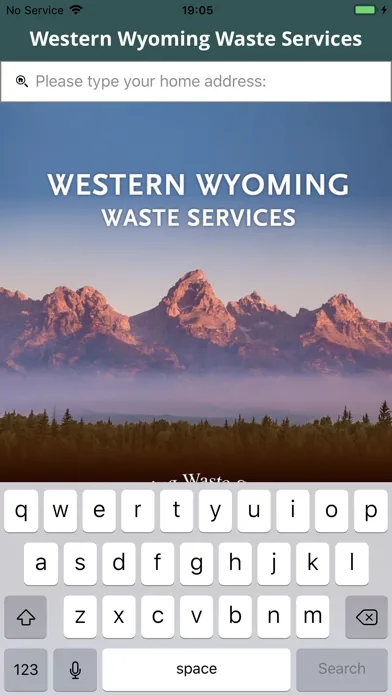 Capturas de tela do Western Wyoming Waste Services