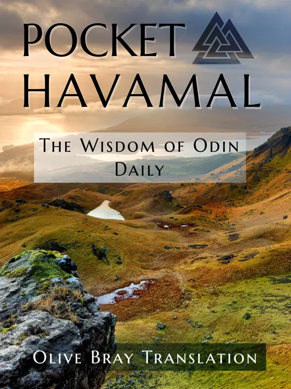 Pocket Havamal - Daily Asatru Meditations of Wisdom from Odin - Olive Bray Translation iPad 应用截图