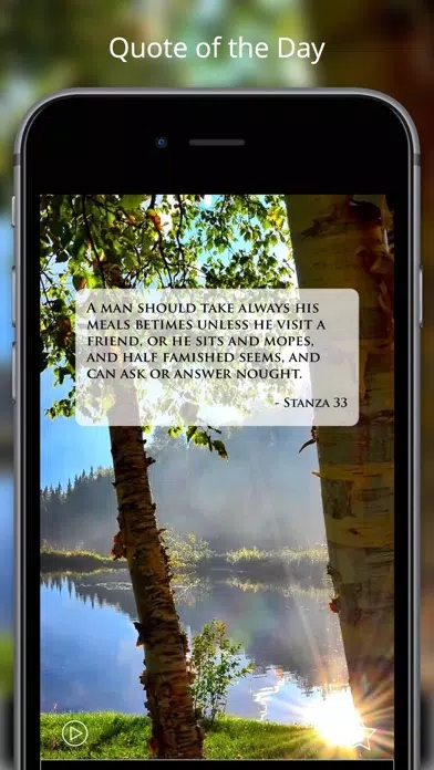 Pocket Havamal - Daily Asatru Meditations of Wisdom from Odin - Olive Bray Translation应用截图