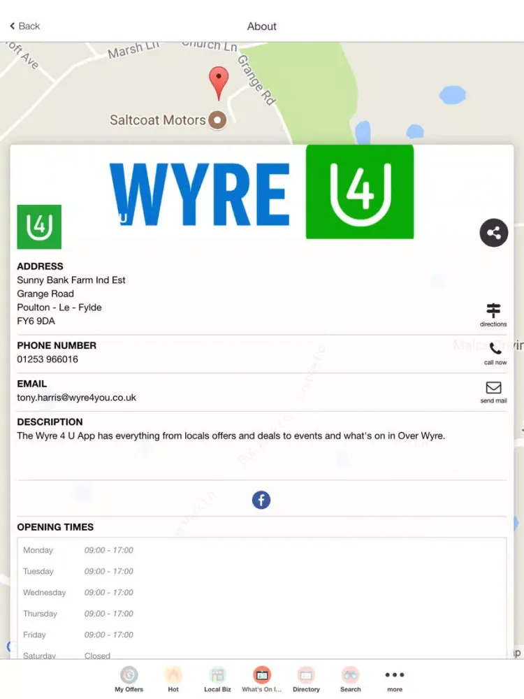 Wyre 4 U iPad 应用截图