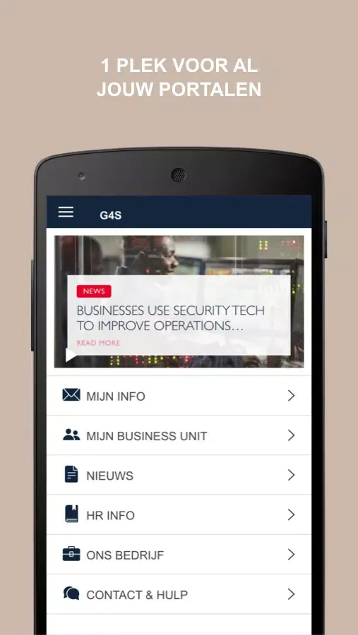 G4S Connect Nederland Screenshots